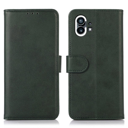 For Nothing Phone 1 Cow Texture Leather Phone Case(Green) - Nothing Cases by buy2fix | Online Shopping UK | buy2fix