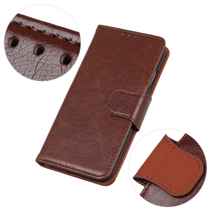 For Nothing Phone 1 Nappa Texture Horizontal Flip Leather Phone Case(Brown) - Nothing Cases by buy2fix | Online Shopping UK | buy2fix