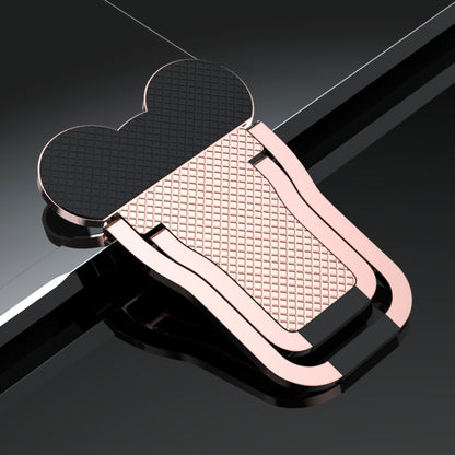 2 PCS Metal Foldable Laptop Stand Bracket(Gold) - Laptop Stand by buy2fix | Online Shopping UK | buy2fix