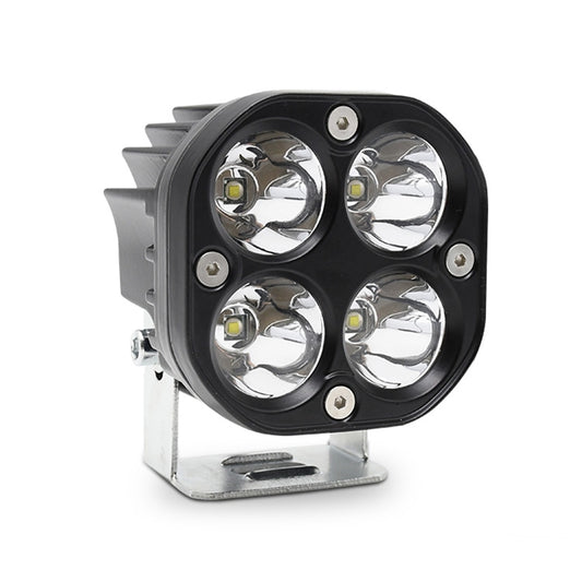 Car 3 inch 4LEDs Continuous Spotlight 20W / 2000LM / 6000K / DC9-80V(White Light) - Work Lights by buy2fix | Online Shopping UK | buy2fix