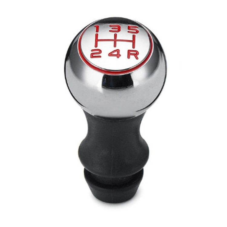 MR-9017 Car Modified Gear Stick Shift Knob Head for Peugeot, Style:5 Speed (Red) - Shift Knob by buy2fix | Online Shopping UK | buy2fix