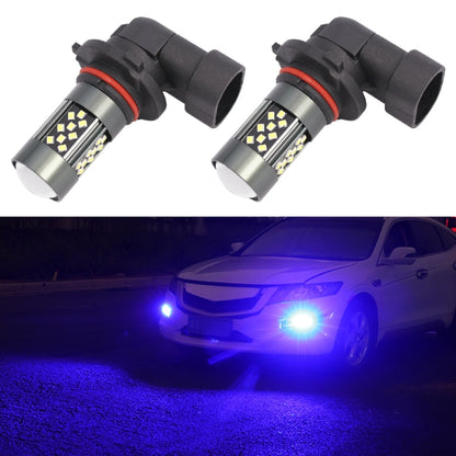 1 Pair 9006 12V 7W Continuous Car LED Fog Light(Blue Light) - Fog / Driving Lights by buy2fix | Online Shopping UK | buy2fix