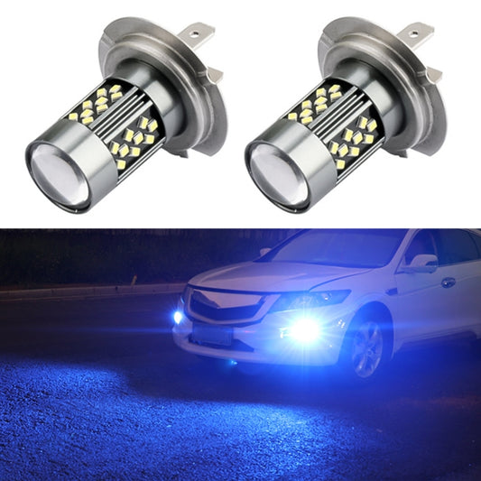 1 Pair H7 12V 7W Continuous Car LED Fog Light(Ice Blue Light) - Fog / Driving Lights by buy2fix | Online Shopping UK | buy2fix