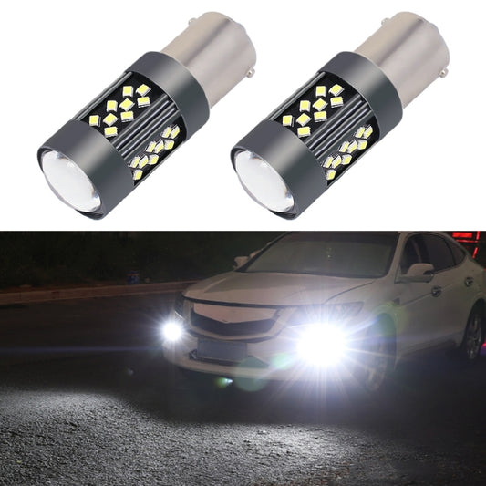 1 Pair 1156 12V 7W Strobe Car LED Fog Light(White Light) - Fog / Driving Lights by buy2fix | Online Shopping UK | buy2fix