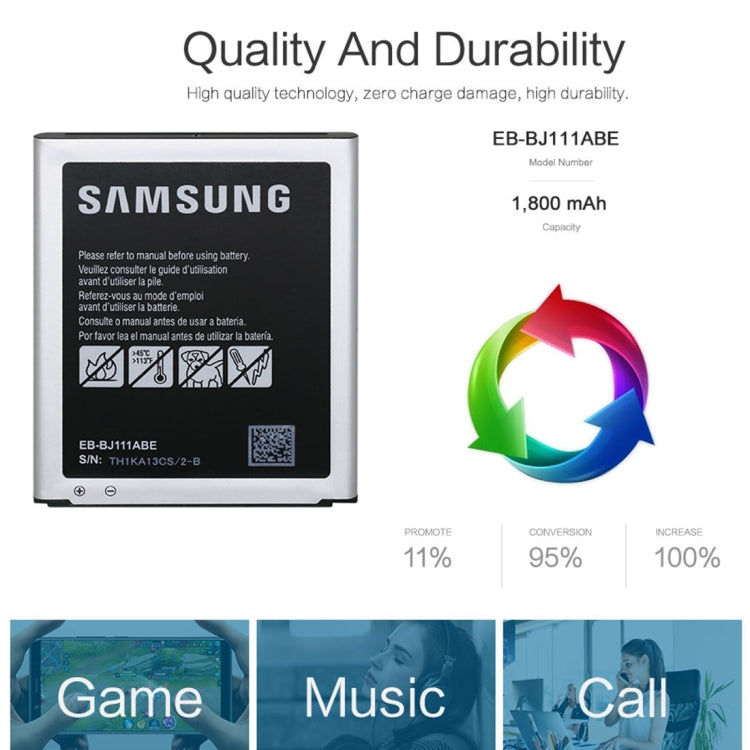 EB-BJ111ABE 1800mAh For Samsung Galaxy J1 Ace Li-Polymer Battery Replacement by buy2fix