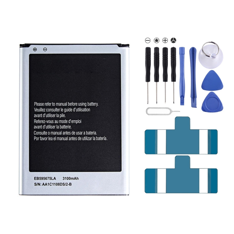EB595675LU 3100mAh For Samsung Galaxy Note II Li-Polymer Battery Replacement by buy2fix