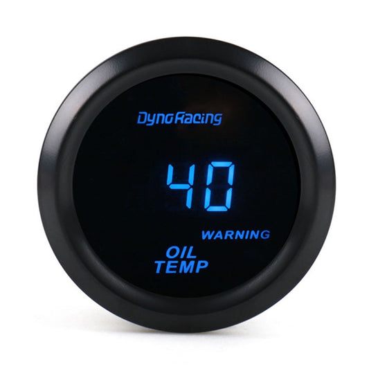 Car Modified 12V Universal 52mm Blue Light Digital Display Meter, Style:Oil Temperature Gauge - Car Modification by buy2fix | Online Shopping UK | buy2fix