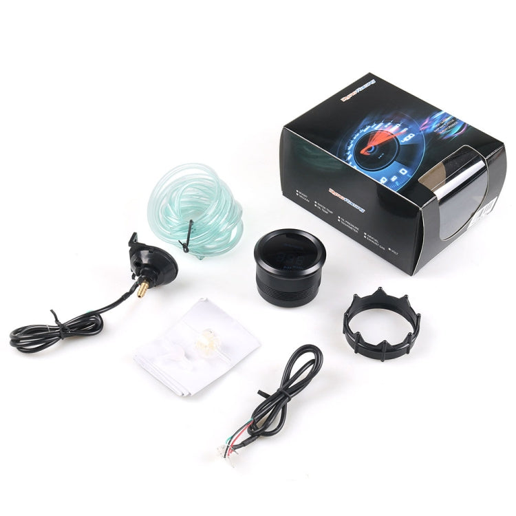 Car Modified 12V Universal 52mm Blue Light Digital Display Meter, Style:Turbo Boost Gauge BAR - Car Modification by buy2fix | Online Shopping UK | buy2fix