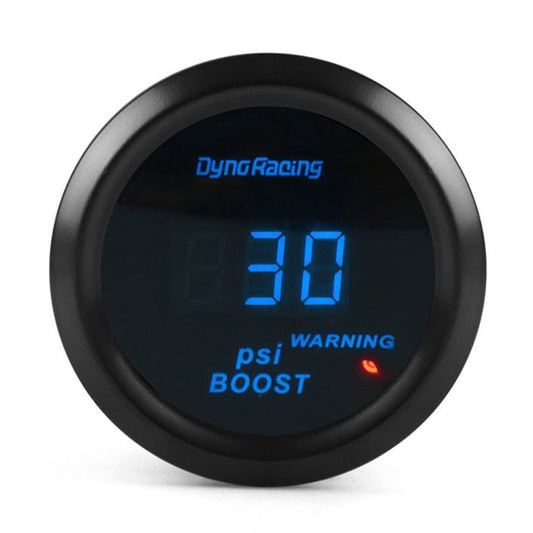 Car Modified 12V Universal 52mm Blue Light Digital Display Meter, Style:Turbo Boost Gauge PSI - Car Modification by buy2fix | Online Shopping UK | buy2fix
