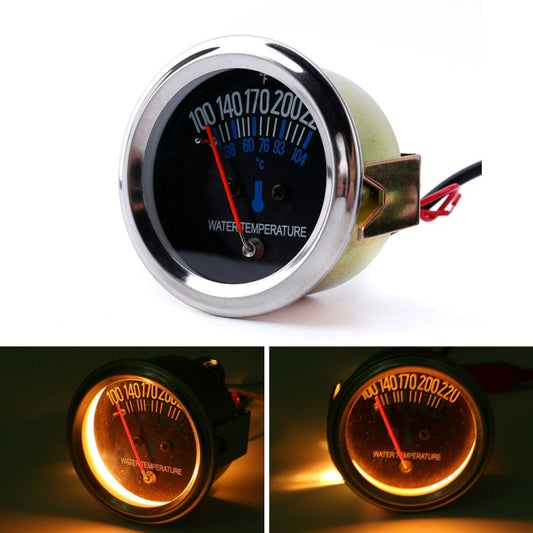 Car Modified 12V Universal 52mm Mechanical Water Temperature Gauge - Car Modification by buy2fix | Online Shopping UK | buy2fix