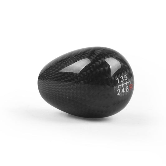 Car Modified 6 Speed Carbon Fiber Gear Stick Shift Knob Head - Shift Knob by buy2fix | Online Shopping UK | buy2fix