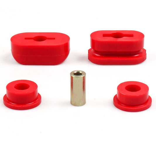 Car Modified Front Lower Dogbone Engine Mount Bracket Polyurethane Bushings for Volkswagen Jetta / Golf GTI Mk4(Red) - Engine Fittings by buy2fix | Online Shopping UK | buy2fix