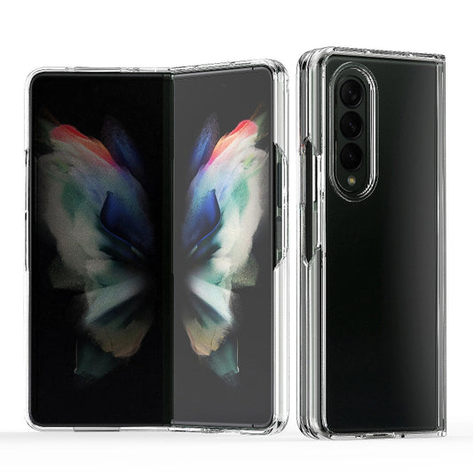 For Samsung Galaxy Z Fold3 5G Acrylic + TPU Transparent Protective Phone Case(Transparent) by buy2fix