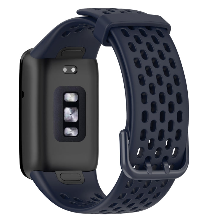 For Xiaomi Mi Band 7 Pro Breathable TPU Watch Band(Navy Blue) - Watch Bands by buy2fix | Online Shopping UK | buy2fix