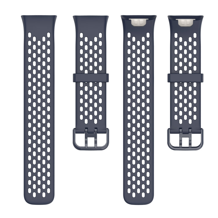 For Xiaomi Mi Band 7 Pro Breathable TPU Watch Band(Navy Blue) - Watch Bands by buy2fix | Online Shopping UK | buy2fix