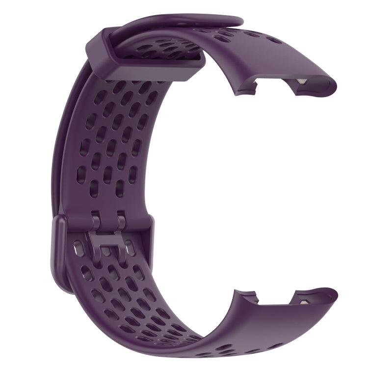 For Xiaomi Mi Band 7 Pro Breathable TPU Watch Band(Dark Purple) - Watch Bands by buy2fix | Online Shopping UK | buy2fix