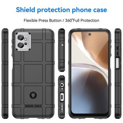 For Motorola Moto G32 Full Coverage Shockproof TPU Phone Case(Black) - Motorola Cases by buy2fix | Online Shopping UK | buy2fix