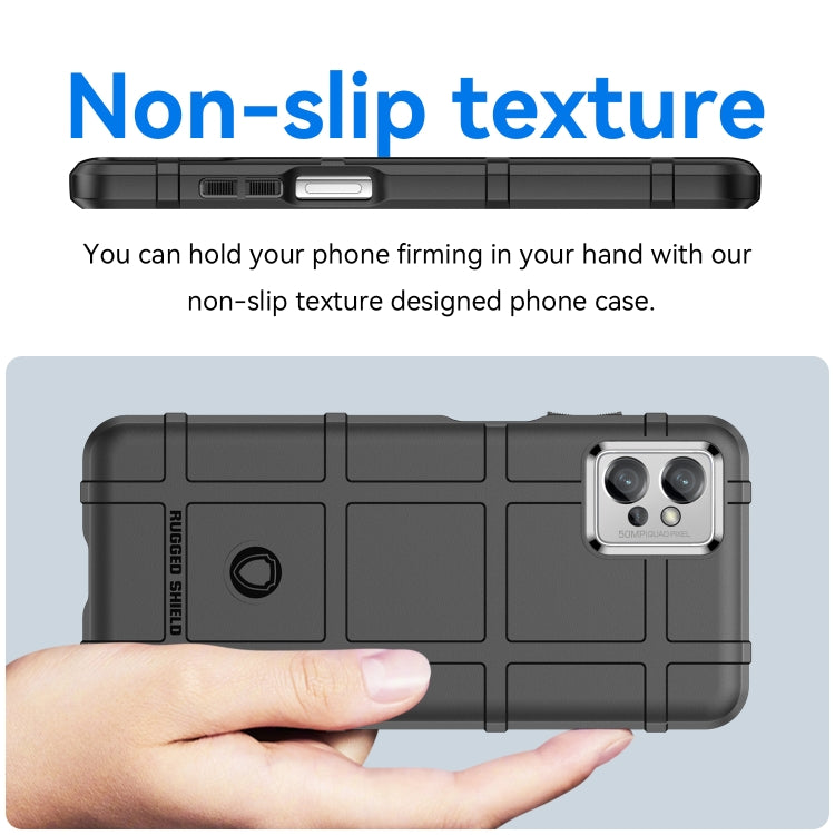 For Motorola Moto G32 Full Coverage Shockproof TPU Phone Case(Black) - Motorola Cases by buy2fix | Online Shopping UK | buy2fix