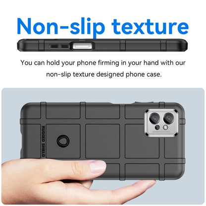 For Motorola Moto G32 Full Coverage Shockproof TPU Phone Case(Black) - Motorola Cases by buy2fix | Online Shopping UK | buy2fix