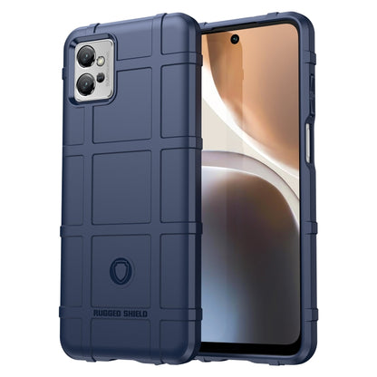 For Motorola Moto G32 Full Coverage Shockproof TPU Phone Case(Blue) - Motorola Cases by buy2fix | Online Shopping UK | buy2fix