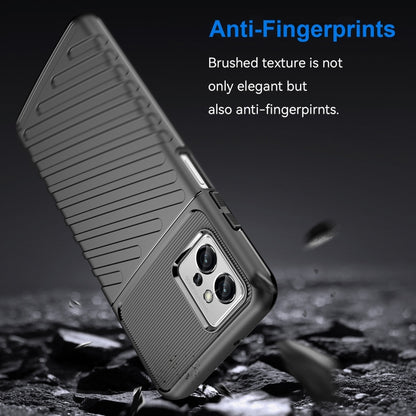 For Motorola Moto G32 Thunderbolt Shockproof TPU Protective Soft Phone Case(Black) - Motorola Cases by buy2fix | Online Shopping UK | buy2fix