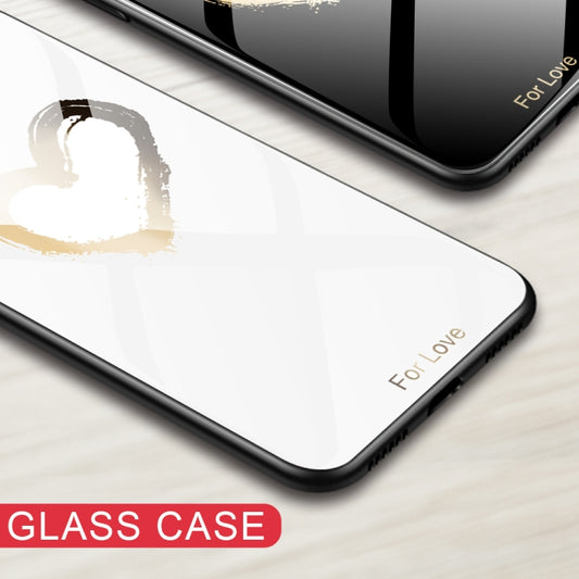 For Huawei P50 Pro Colorful Painted Glass Phone Case(Flamingo) - Huawei Cases by buy2fix | Online Shopping UK | buy2fix