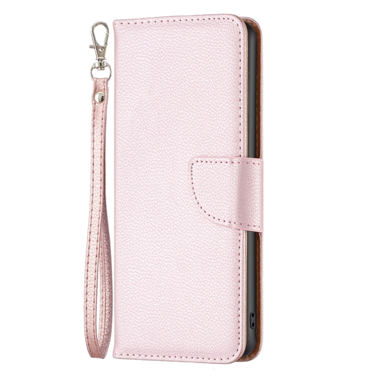 For Nothing Phone 1 Litchi Texture Pure Color Leather Phone Case(Rose Gold) - Nothing Cases by buy2fix | Online Shopping UK | buy2fix