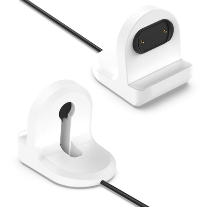 For Amazfit Bip 3 Silicone Stand without Charging Cable(White) - Charger by buy2fix | Online Shopping UK | buy2fix