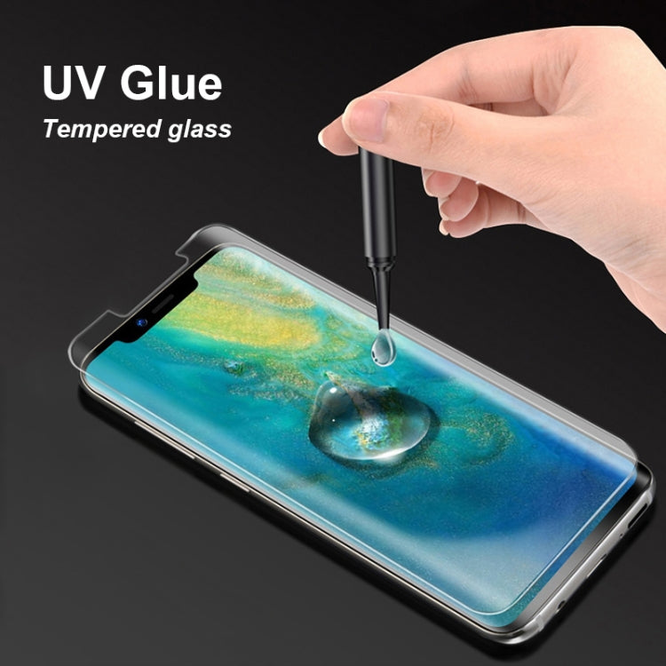 For Galaxy S20 Ultra UV Liquid Curved Full Glue Full Screen Tempered Glass Film by buy2fix