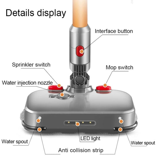 For Dyson V6 D2 Electric Wet and Dry Mopping Head with Water Tank - For Dyson Accessories by buy2fix | Online Shopping UK | buy2fix