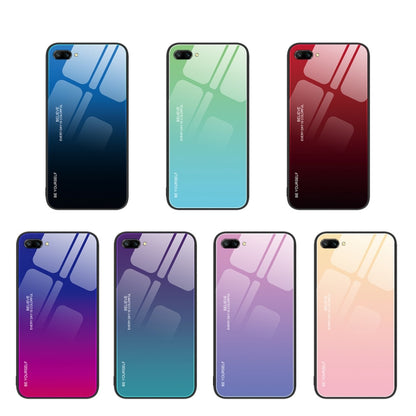 For Honor 10 Gradient Color Glass Phone Case(Yellow Pink) - Honor Cases by buy2fix | Online Shopping UK | buy2fix