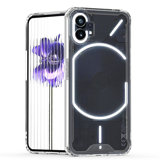 For Nothing Phone 1 Acrylic + TPU Clear Protective Phone Case(Transparent) - Nothing Cases by buy2fix | Online Shopping UK | buy2fix