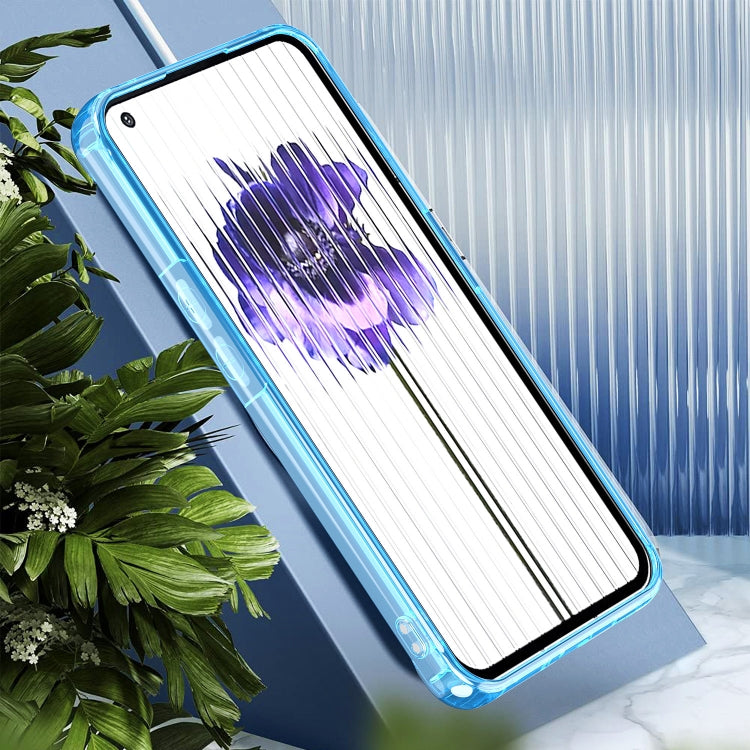 For Nothing Phone 1 Acrylic + TPU Clear Protective Phone Case(Purple) - Nothing Cases by buy2fix | Online Shopping UK | buy2fix