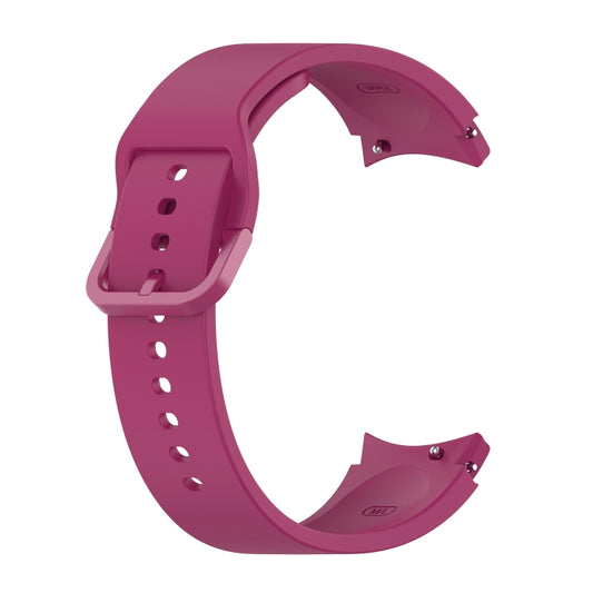 For Samsung Galaxy Watch 5 40mm Official Silicone Watch Band, Size:S(Wine Red) - Watch Bands by buy2fix | Online Shopping UK | buy2fix