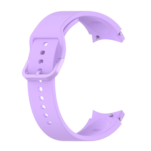 For Samsung Galaxy Watch 5 40mm Official Silicone Watch Band, Size:S(Purple) - Watch Bands by buy2fix | Online Shopping UK | buy2fix