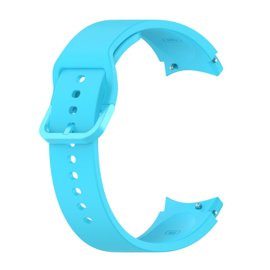 For Samsung Galaxy Watch 5 44mm Official Silicone Watch Band, Size:S(Sky Blue) - Watch Bands by buy2fix | Online Shopping UK | buy2fix