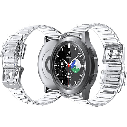 For Samsung Galaxy Watch5 Pro 45mm/5 44mm/5 40mm Silicone Strap Watch Band(Transparent) - Watch Bands by buy2fix | Online Shopping UK | buy2fix