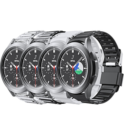 For Samsung Galaxy Watch5 Pro 45mm/5 44mm/5 40mm Silicone Strap Watch Band(Transparent) - Watch Bands by buy2fix | Online Shopping UK | buy2fix
