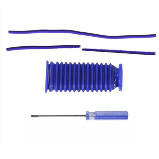 3 in 1 Velvet Strip Hose Soft Velvet Floor Brush Hose Strips For Dyson V7 / V8 / V10 / V11 - For Dyson Accessories by buy2fix | Online Shopping UK | buy2fix