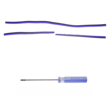 2 in 1 Velvet Strip Soft Velvet Floor Brush Hose Strips For Dyson V7 / V8 / V10 / V11 by buy2fix