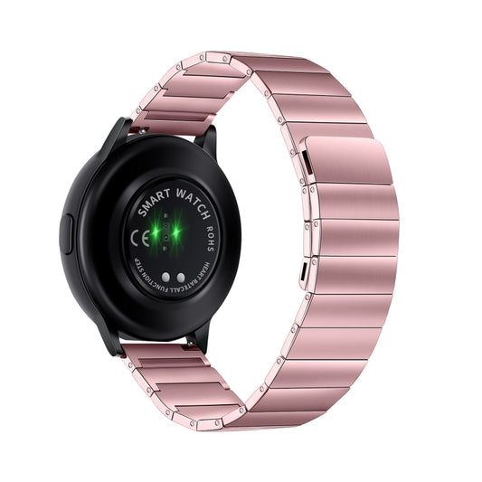 For Samsung Galaxy Watch5 Pro 45mm/5 44mm/5 40mm Magnetic Steel Watch Band(Pink) - Watch Bands by buy2fix | Online Shopping UK | buy2fix
