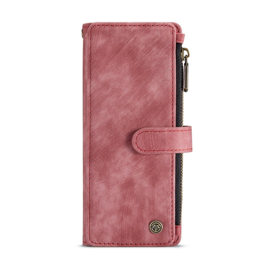 For Samsung Galaxy Z Fold4 5G CaseMe C30 Multifunctional Card Slots Zipper Phone Leather Phone Case(Red) - Galaxy Z Fold4 5G Cases by CaseMe | Online Shopping UK | buy2fix