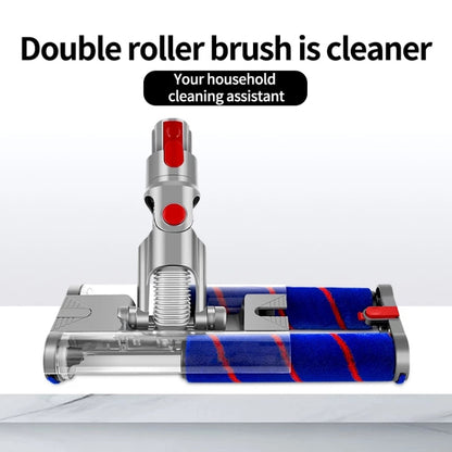 For Dyson V7 / V8 / V10 / V11 Double Roller Brush Universal Electric Floor Brush - For Dyson Accessories by buy2fix | Online Shopping UK | buy2fix