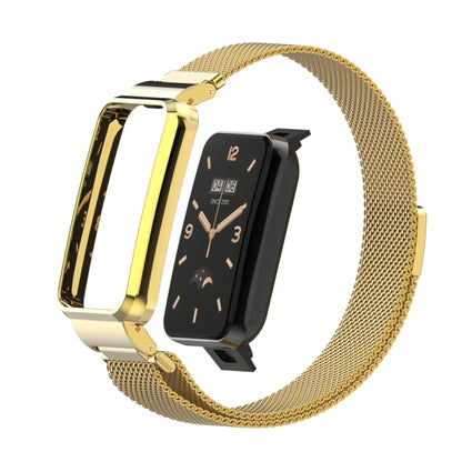 For Xiaomi Mi Band 7 Pro Milan Magnetic Metal Watch Band(Gold) - Watch Bands by buy2fix | Online Shopping UK | buy2fix