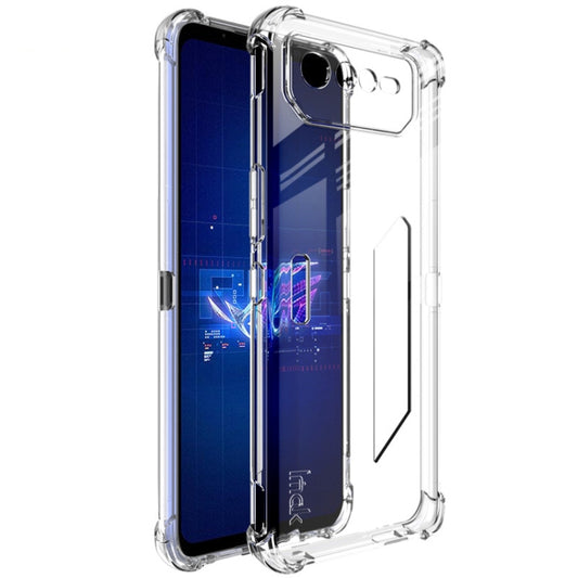 For Asus ROG Phone 6 imak All-inclusive Shockproof Airbag TPU Case (Transparent) - ASUS Cases by imak | Online Shopping UK | buy2fix
