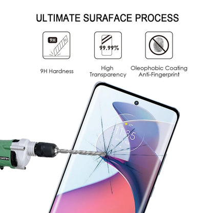 3D Curved Edge Full Screen Tempered Glass Film For Motorola Moto S30 Pro / Edge 30 Fusion - Motorola Tempered Glass by buy2fix | Online Shopping UK | buy2fix