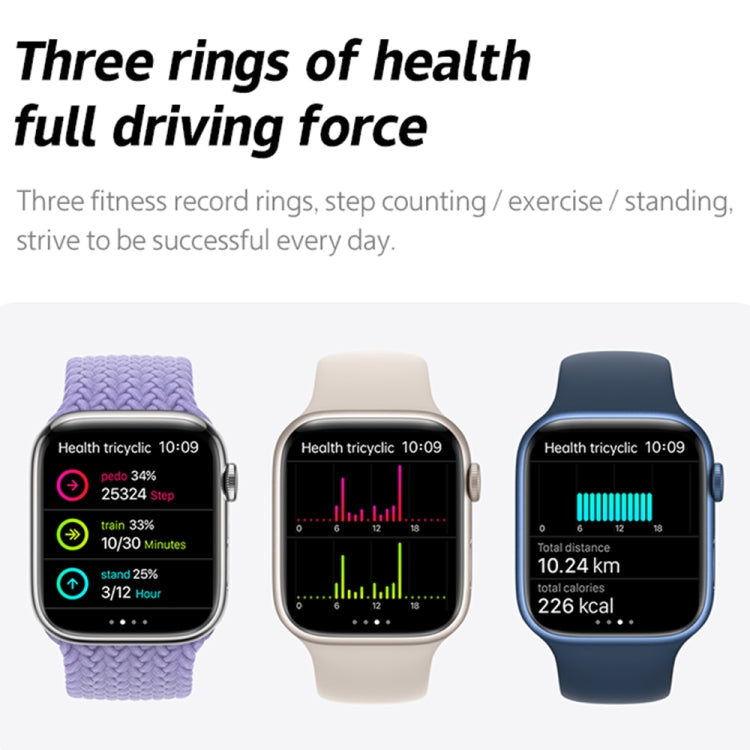 W17 Pro Max 1.9 inch Bluetooth Call Message Reminder Silicone Smart Watch(Black) - Smart Watches by buy2fix | Online Shopping UK | buy2fix