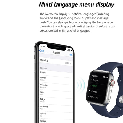 W17 Pro Max 1.9 inch Bluetooth Call Message Reminder Silicone Smart Watch(White) by buy2fix