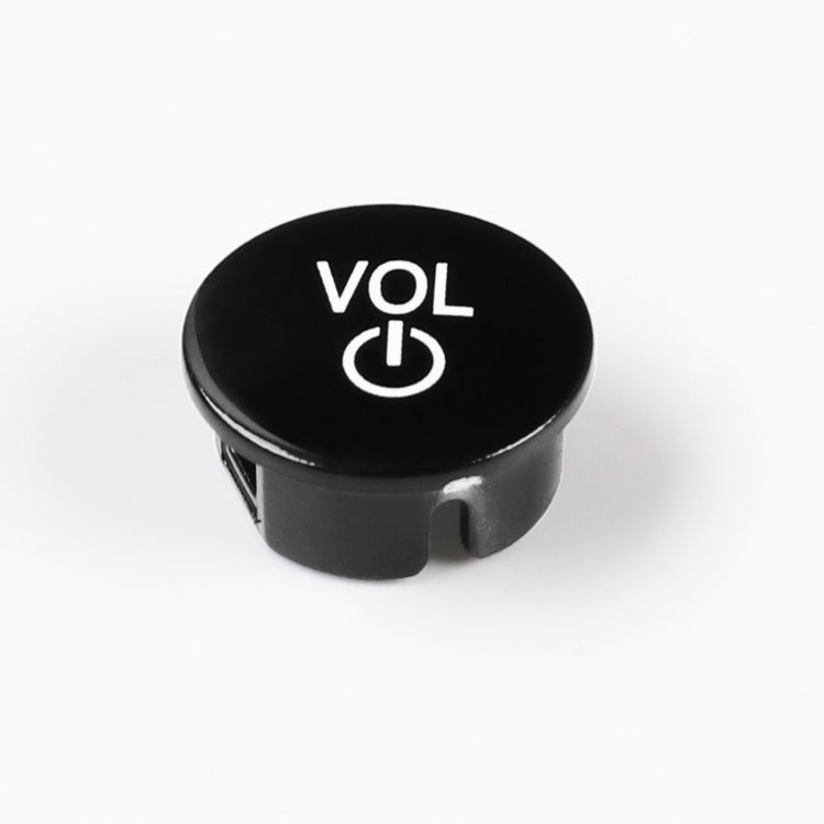 Car Audio Volume Button for BMW X7 G07 2019+, Left and Right Drive(Black) - Car Interior Mouldings by buy2fix | Online Shopping UK | buy2fix