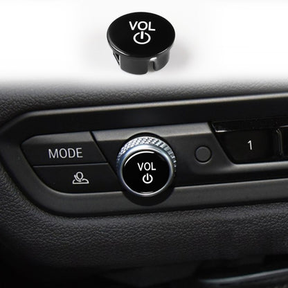 Car Audio Volume Button for BMW X7 G07 2019+, Left and Right Drive(Black) - Car Interior Mouldings by buy2fix | Online Shopping UK | buy2fix